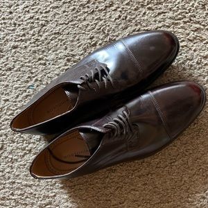 Cherry brown men’s shoes